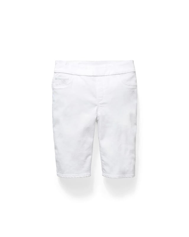 No-Stain Pull-On Denim Shorts - image 3